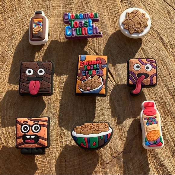 CROCS Accessories Cinnamon Toast Crunch Jibbitz Set For Crocs